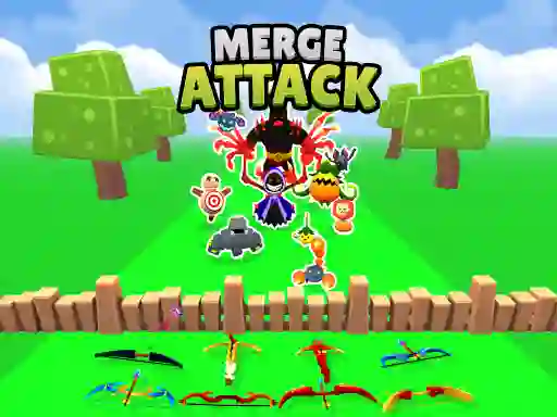 Oyunu Merge Monster Attack çevrimiçi