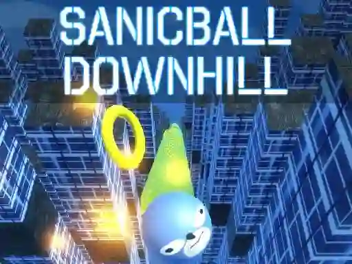 Oyunu Sanicball Downhill çevrimiçi