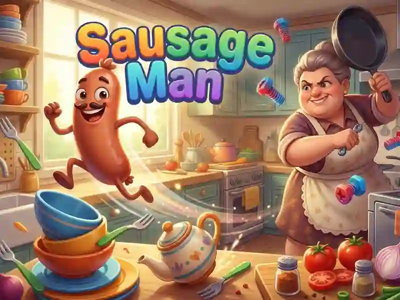 Oyunu Sausage Man çevrimiçi