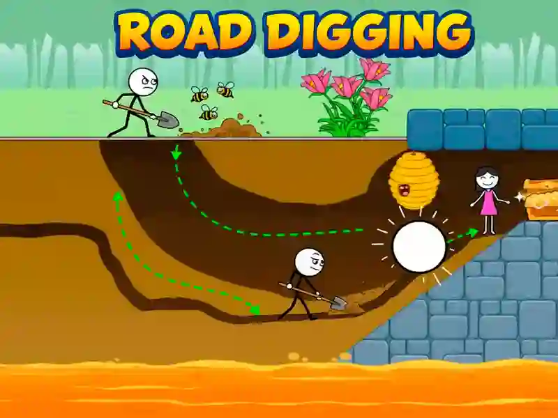 Oyunu Road Digging çevrimiçi