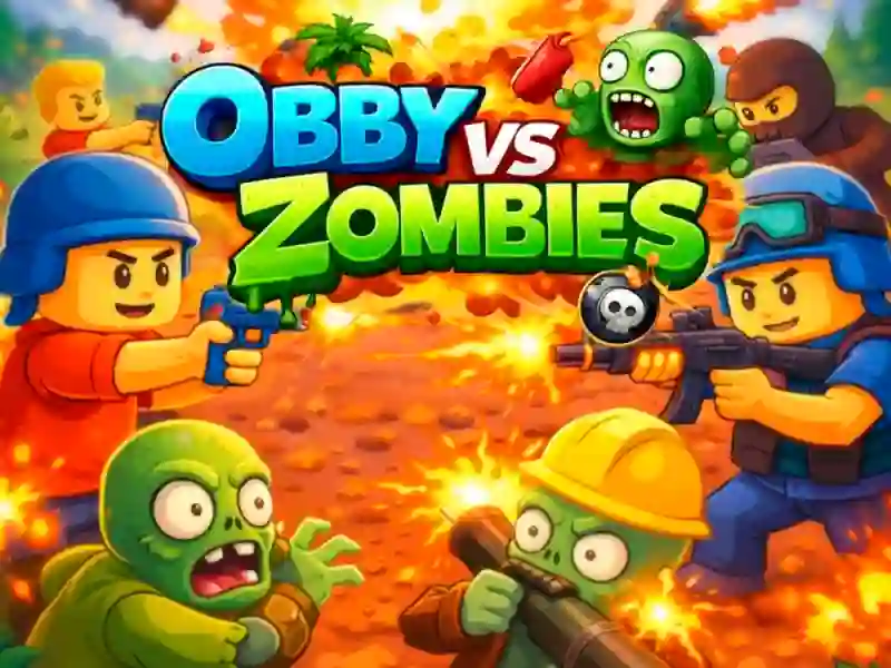 Oyunu Obby vs Zombies çevrimiçi