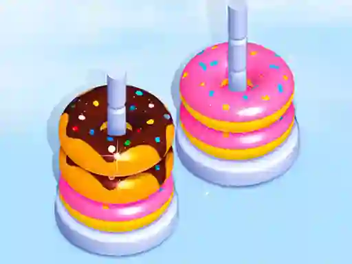 Oyunu Donut Sort Fun çevrimiçi