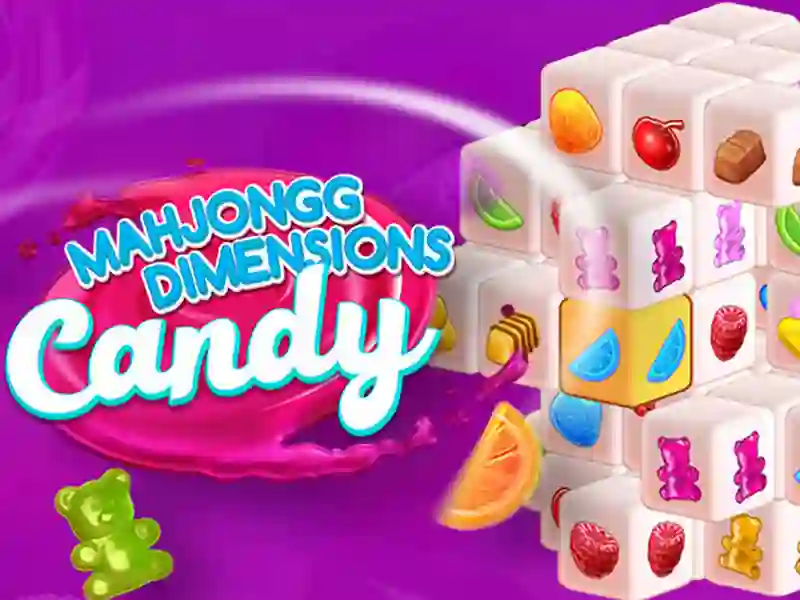 Oyunu Candy 3D Mahjong çevrimiçi