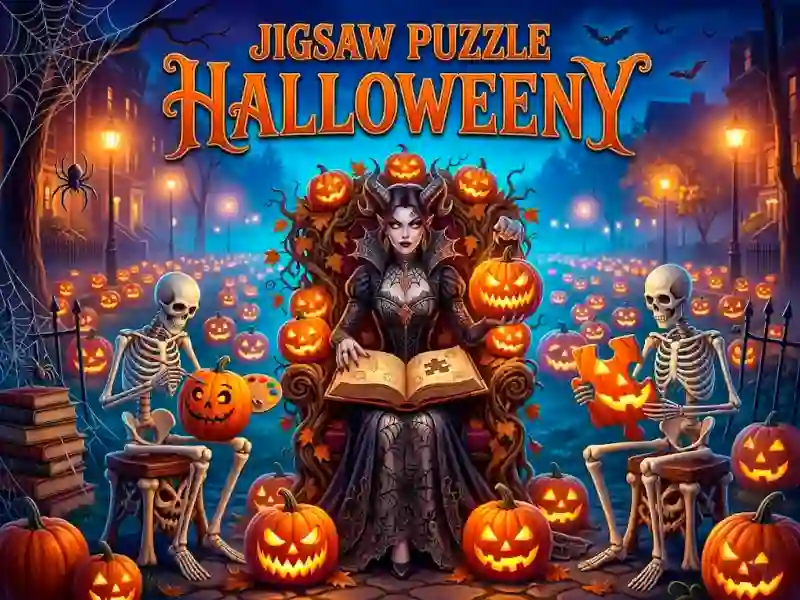 Oyunu Jigsaw Puzzle Halloweeny çevrimiçi