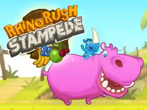 Oyunu Rhino Rush Stampede çevrimiçi