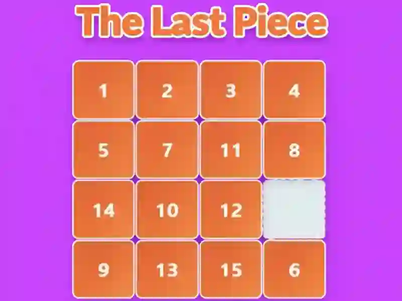 Oyunu The Last Piece çevrimiçi