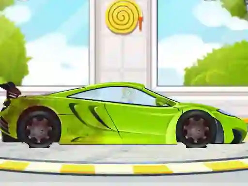 Oyunu Sports Car Wash 2D çevrimiçi