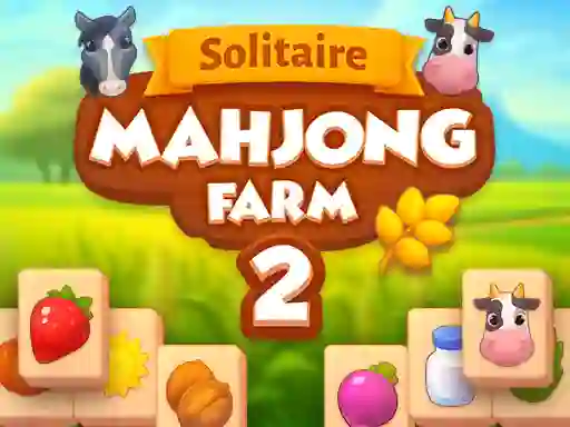 Oyunu Solitaire Mahjong Farm 2 çevrimiçi