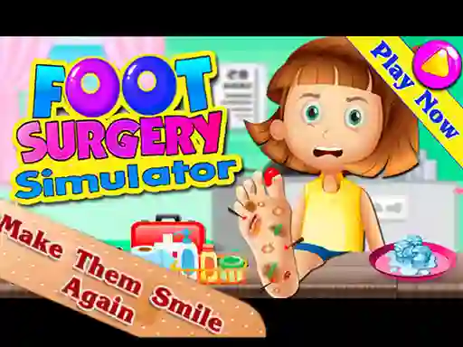 Oyunu Foot Surgery Simulator çevrimiçi