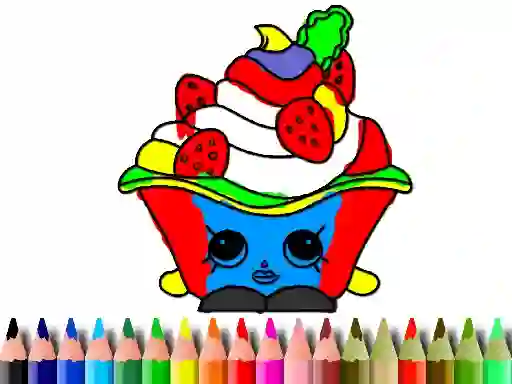 Oyunu Back To School: Cake Coloring Book çevrimiçi