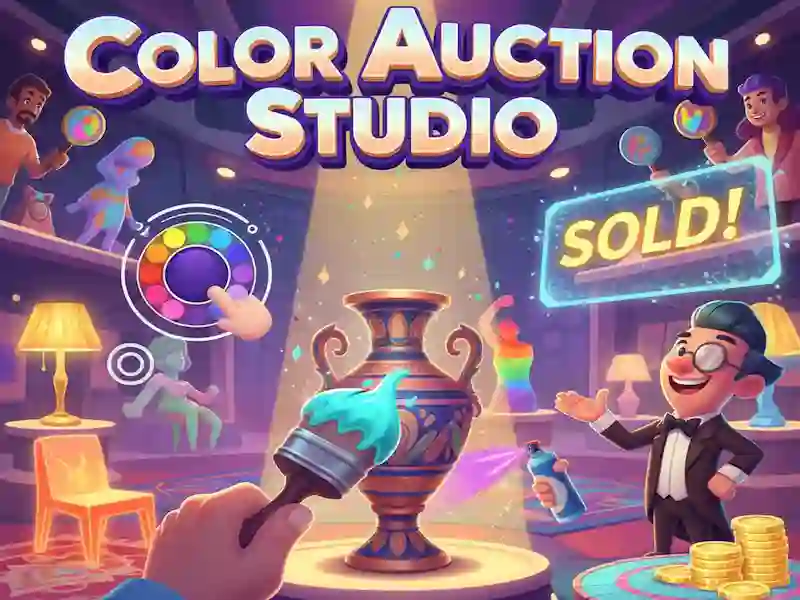 Oyunu Color Auction Studio çevrimiçi