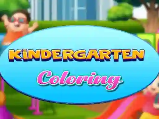 Oyunu Kindergarten Coloring çevrimiçi