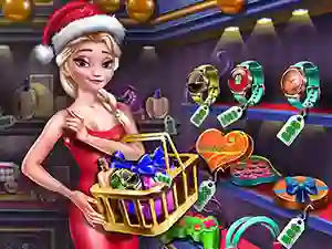 Oyunu Ice Queen Shopping Xmas Gift çevrimiçi