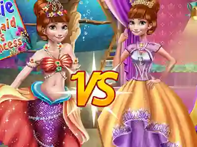 Oyunu Anna mermaid vs princess çevrimiçi