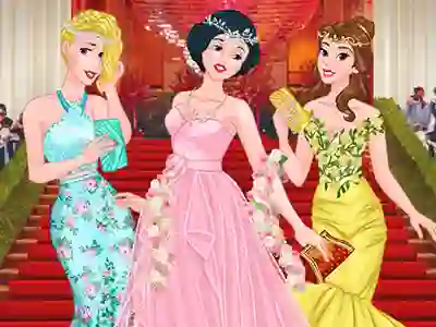 Oyunu Princesses At Met Gala Ball çevrimiçi