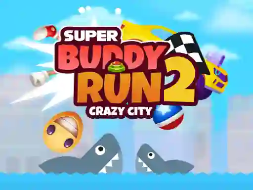 Oyunu Super Buddy Run 2 Crazy City çevrimiçi