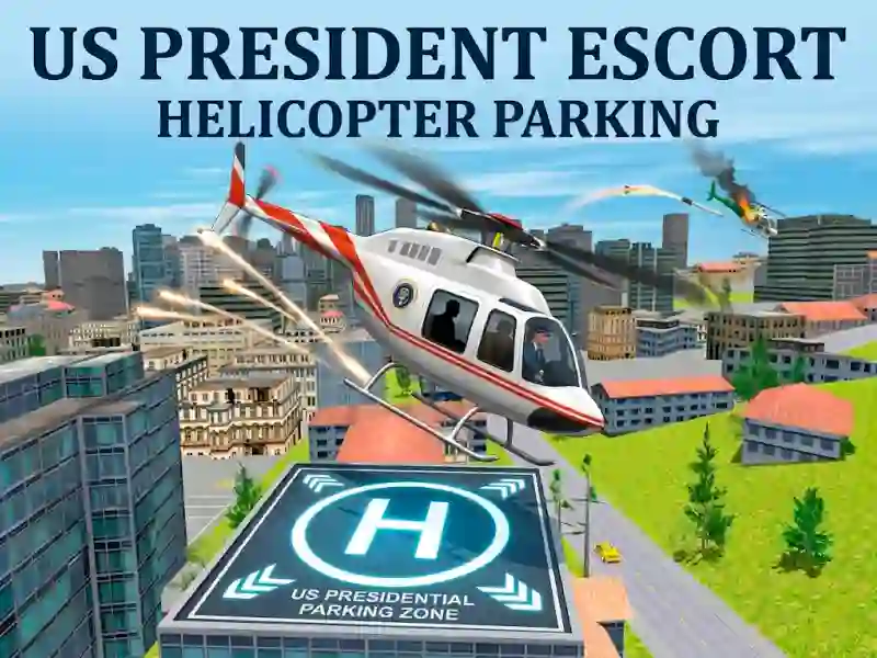 Oyunu US President Escort Helicopter Parking çevrimiçi