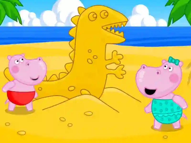 Oyunu Hippo Beach Adventures çevrimiçi