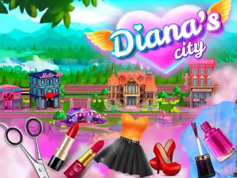 Oyunu Diana City Fashion & beauty çevrimiçi