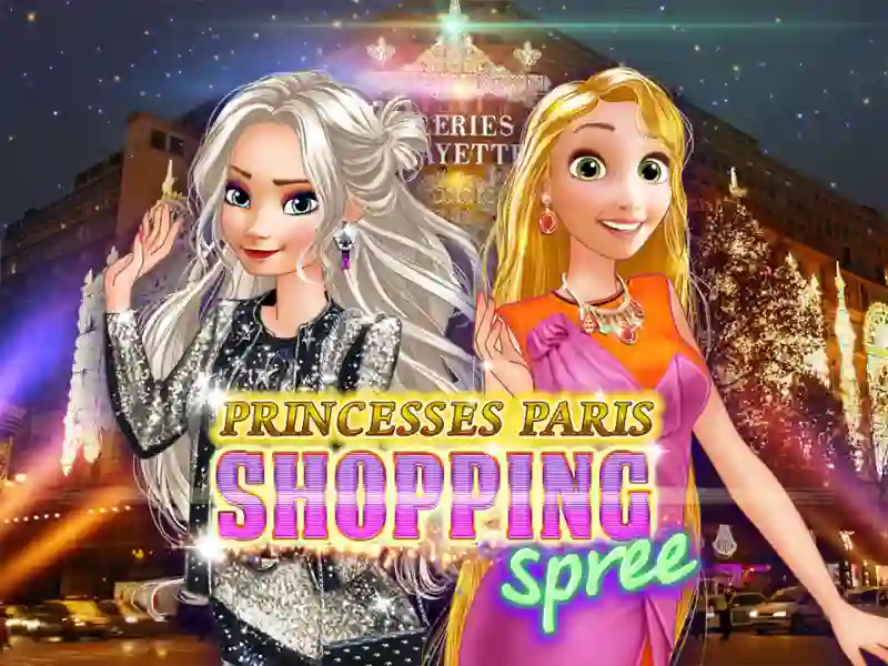 Oyunu Princesses in Paris: fun shopping çevrimiçi