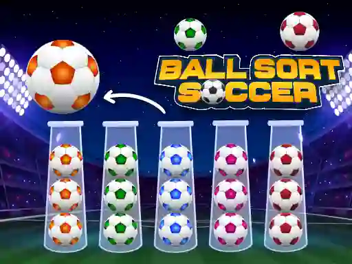 Oyunu Ball Sort Soccer çevrimiçi