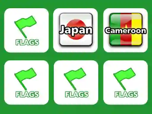 Oyunu Memory With Flags çevrimiçi