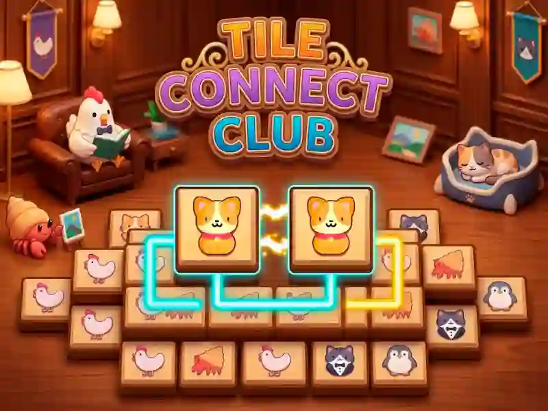 Oyunu Tile Connect Club çevrimiçi