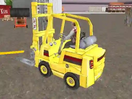 Oyunu Driving Forklift Simulator çevrimiçi