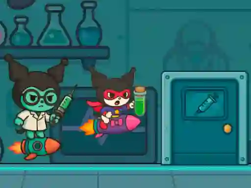 Oyunu Kitty Kuro Lab Escape çevrimiçi