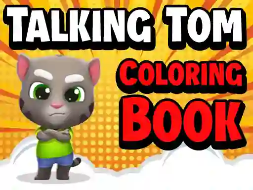 Oyunu Talking Tom Coloring Books çevrimiçi