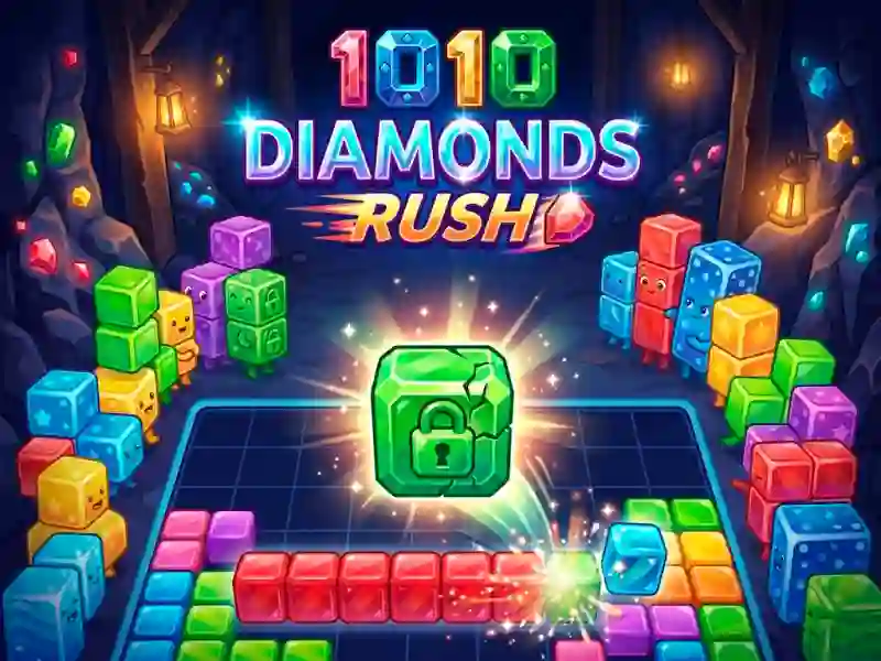 Oyunu 1010 Diamonds Rush çevrimiçi