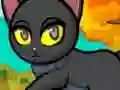 Oyunu Purrfect Kitten Halloween çevrimiçi