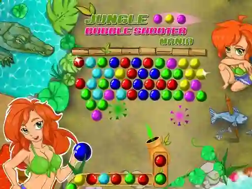 Oyunu Jungle Bubble Shooter Mania çevrimiçi