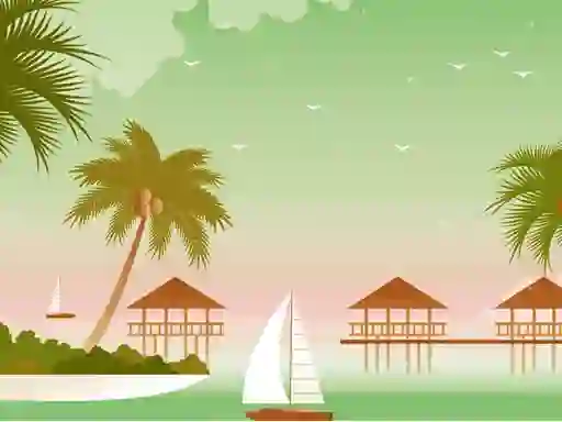 Oyunu Tropical Paradise Difference çevrimiçi