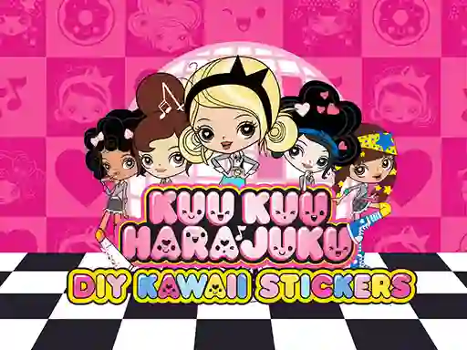 Oyunu Kuu Kuu Harajuku Stickers çevrimiçi