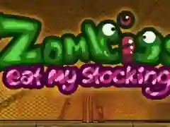 Oyunu Zombies Eat My Stocking çevrimiçi