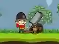 Oyunu Cannons and Soldiers mountain offense çevrimiçi