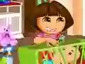 Oyunu Dora Baby Caring Slacking çevrimiçi
