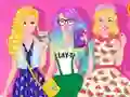 Oyunu Barbie Weekend Outfit çevrimiçi