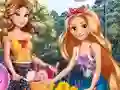Oyunu Princesses Bike Trip çevrimiçi