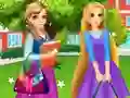 Oyunu Princess Disney College Bag çevrimiçi