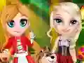 Oyunu Little Elsa In Red Hood çevrimiçi