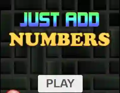 Oyunu Just Add Numbers çevrimiçi