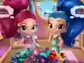 Oyunu Shimmer And Shine Wardrobe Cleaning çevrimiçi