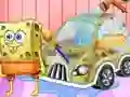 Oyunu Spongebob Car Cleaning çevrimiçi