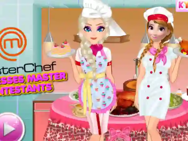 Oyunu Princesses Masterchef Contestants çevrimiçi