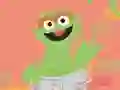 Oyunu 123 Sesame Street: Oscar's Trash Launch çevrimiçi