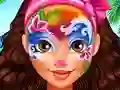 Oyunu Oceania Princess Moana Face Art çevrimiçi