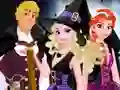 Oyunu Frozen Team Halloween çevrimiçi