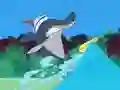 Oyunu Zig und Sharko:: A mad trip on waves çevrimiçi